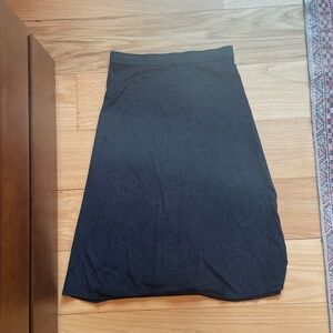 James Perse Midi Velvet Skirt